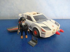 4876 Auto Agenten Super Racer Figur zu 9255 4875 Hauptquartier Playmobil 1156