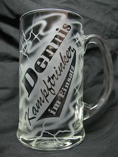 Kampftrinker Krug Glas