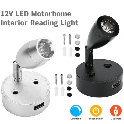 12v led spot leselicht lampe - 12v,