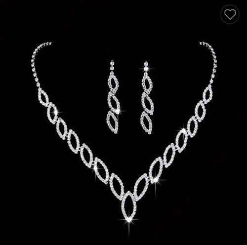 Hochzeit schmuck set - set, collier