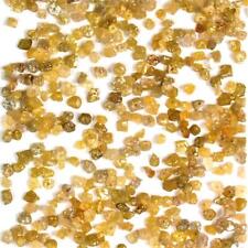 1 x Diamant gelb Ø ca. 3 mm Rohdiamant je 0,1 Karat Kt ct gebohrt Afrika