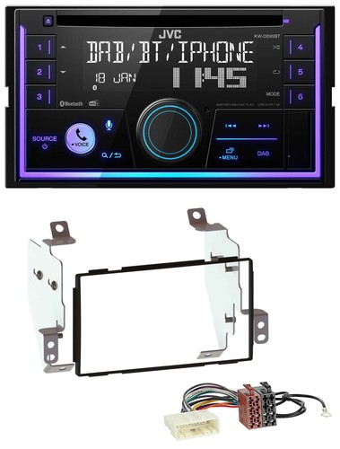 Jvc mp3 usb 2din - usb, dab