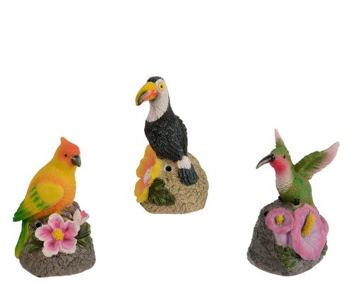 Dekofigur vogel 11x7cm - 1, mit