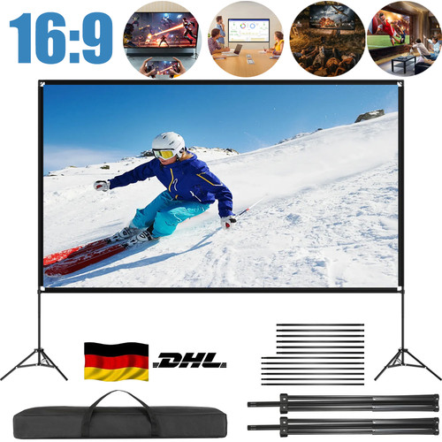 100 beamer leinwand mit - leinwand,