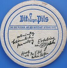 Alter Bierdeckel Bitburger Pils Bitburg um 1949