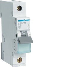Hager MBN 116 LS-Schalter B16 / 6kA Sicherung Automat Leitungsschutzschalter 16A