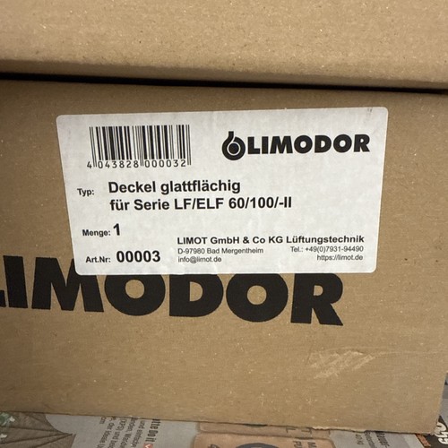 Limodor deckel glattflächig - deckel,