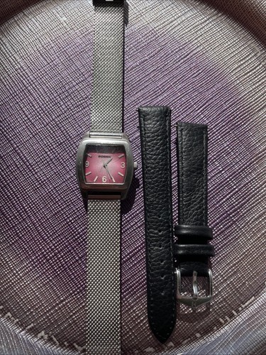 Vintage fossil damenuhr silber - vintage,