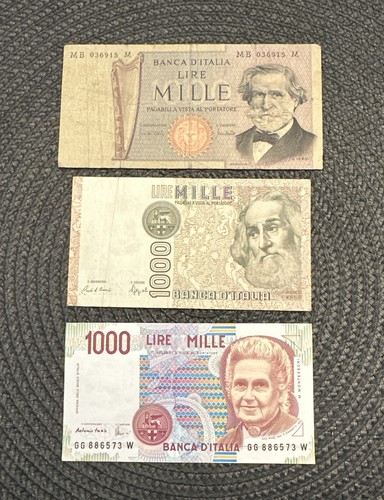 Set 1000 lire - set, x