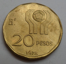 Argentinien  20 Pesos, 1978