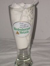 REDENBURGER Weizen - dickes älteres 0,5 l Weissbierglas - geätzte Eiche