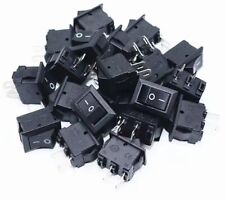 Mini Wippschalter Kippschalter 6A 250V 10*15mm 2-polig Einbauschalter