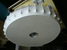 Vintage XL 66cm Ø COCOON Lampe Deckenlampe Plafoniere 60er Jahre mid century