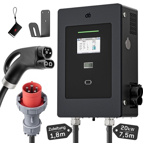 20kw wallbox mit - dc,