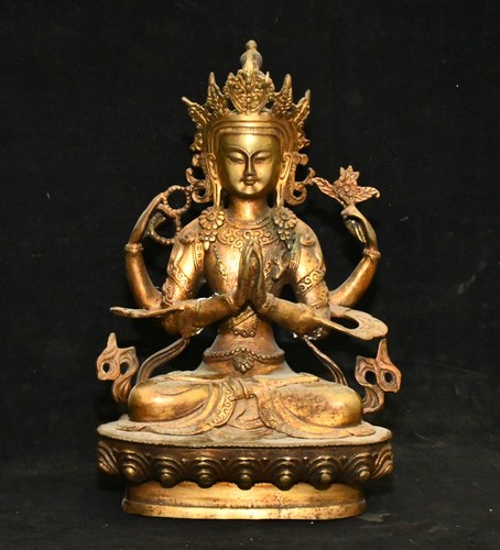Tibet bronze vergoldet - bronze,