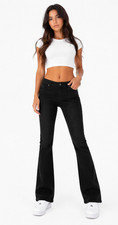 Damen jeans hose bootcut - damen,
