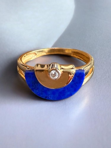 Gold ring - 14,