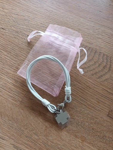 Energetix armband leder weiß - energetix,