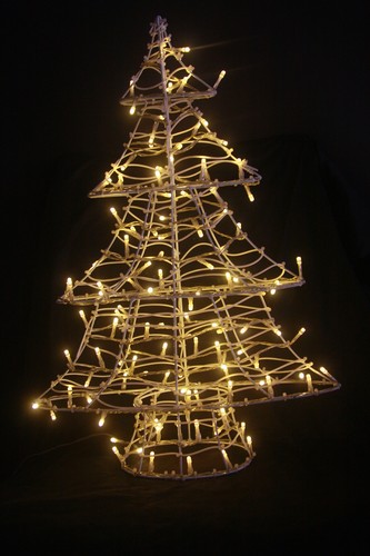 Standsilhouette weihnachtsbaum - standsilhouette,