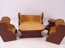 Vintage Puppenstuben-Möbel