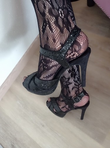 High heels sandaletten - heels, 🖤