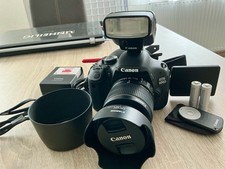 Canon EOS 600D / Rebel 18.0 MP SLR-Digitalkamera - Schwarz (Kit m/ EF-S, 18-55