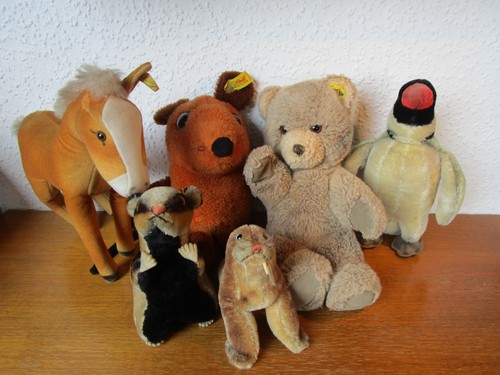 Steiff konvolut defekt pinguin - steiff,