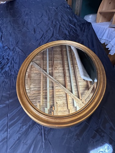 Vintage wandspiegel oval - vintage,