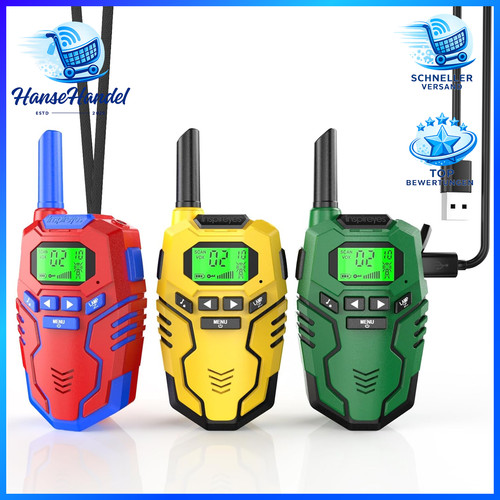 Walkie talkie kinder aufladbar - kinder,
