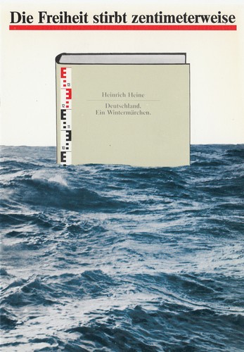 Kunstpostkarte klaus staeck - -,