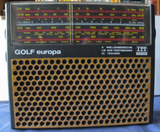 ITT Schaub-Lorenz Golf Europa 108A vintage for parts or repair