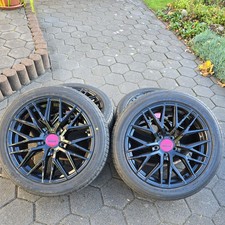 17 Zoll Sommerkompletträder MAM RS4 schwarz  225/45 R17 5x108 Ford/Volvo/Jaguar
