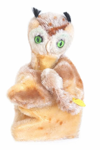 Vintage steiff wittie eule - vintage,