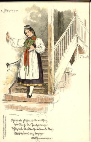 Betzingen tracht vers - tracht,