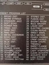 Simultan Effect Yamaha FX 500