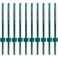 Zaunpfosten, Metallpfosten