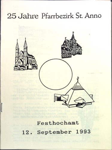 Jahre pfarrbezirk anno - 25,