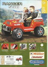 Katalog Peg Perego Kinderelektrofahrzeuge 2011/12