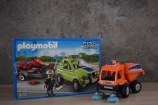 Playmobil Kehrmaschine 6112 / Hausmeister Service 6111  komplett Anleitung + OVP