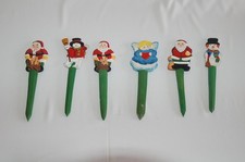 6 Pflanzenstecker - Weihnachtsdeko - (LxBxH: ca. 20 x 7 x 1 cm)