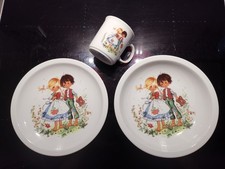 Triptis Porzellan Geschirrset für Kinder Motiv Märchen Divers