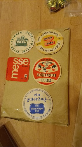 Alter bierdeckel aus - alter,