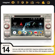 Android 14 DAB+ Autoradio Ford