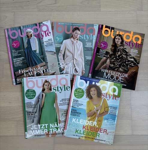 Burda style zeitschriften set - zeitschriften,