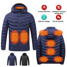 9-Zonen-Heiz Mantel Beheizte USB Elektrische Beheizbare Heizjacke Warm Mantel