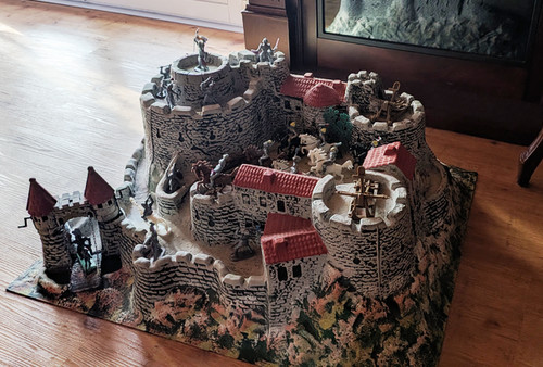 Große vintage ritterburg - große,