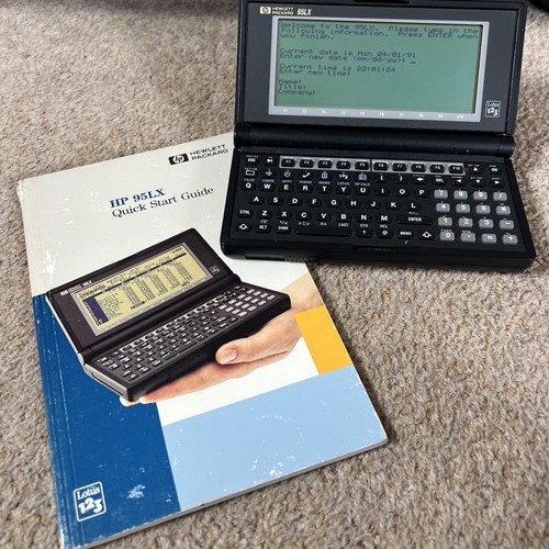Hewlett packard 95lx - hewlett, hp