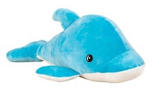 Kuscheltier Delphin Plüsch 54 cm Plüschtier superweich Kinder Geschenk Deko
