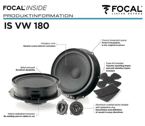 Focal 180 cm - cm, 2-wege