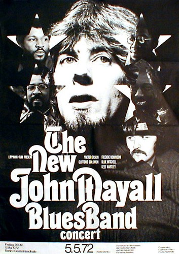 John mayall konzertplakat - mayall, von